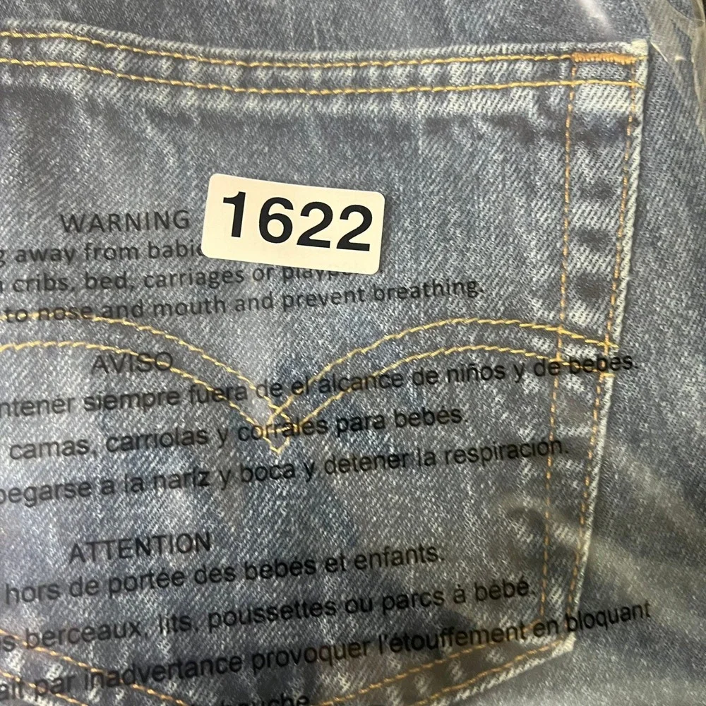 Levis 505 Regular Fit Jeans Mens 34x30 Blue Straight Leg Denim Pants Medium Wash